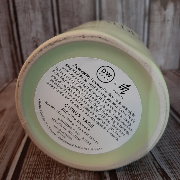 Rae Dunn MEDITATE Candle - Picture 10 of 13